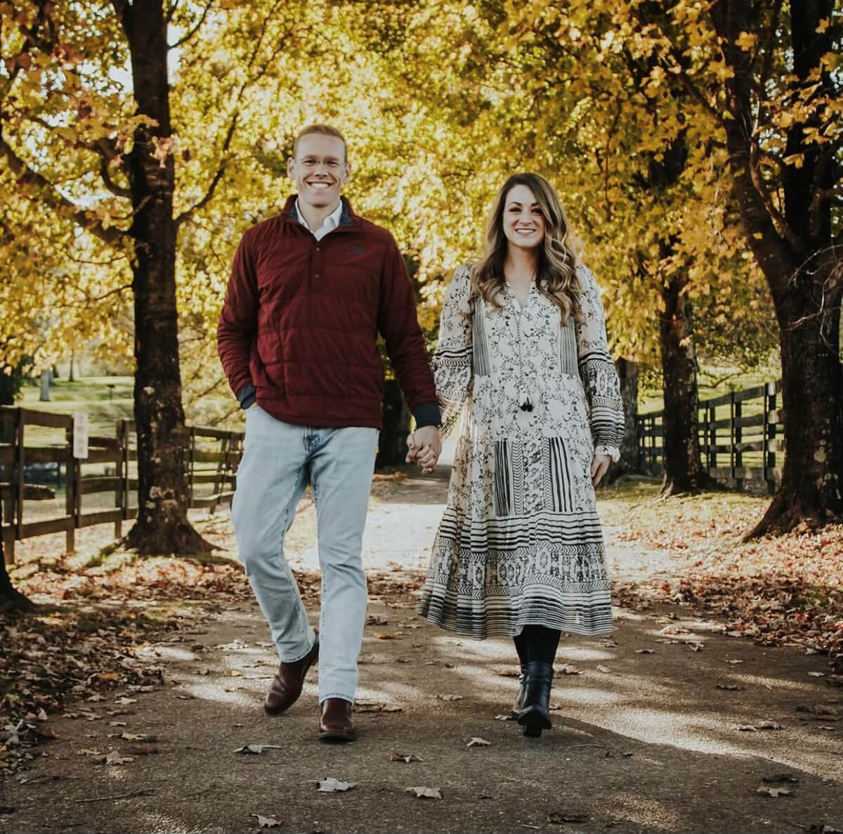 Derek couple walking
